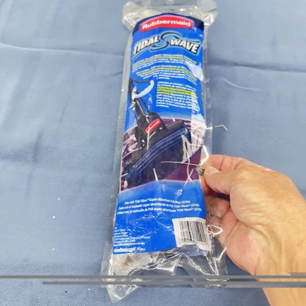 Rubbermaid Tidal Wave PVA Refill Mop Head G781 40X Sponge Mop NEW Sealed